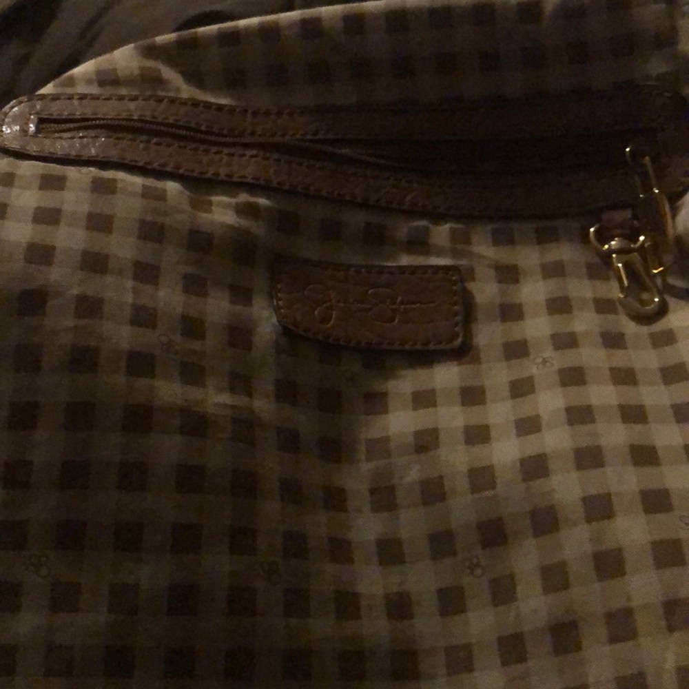 Jessica Simpson leather bag